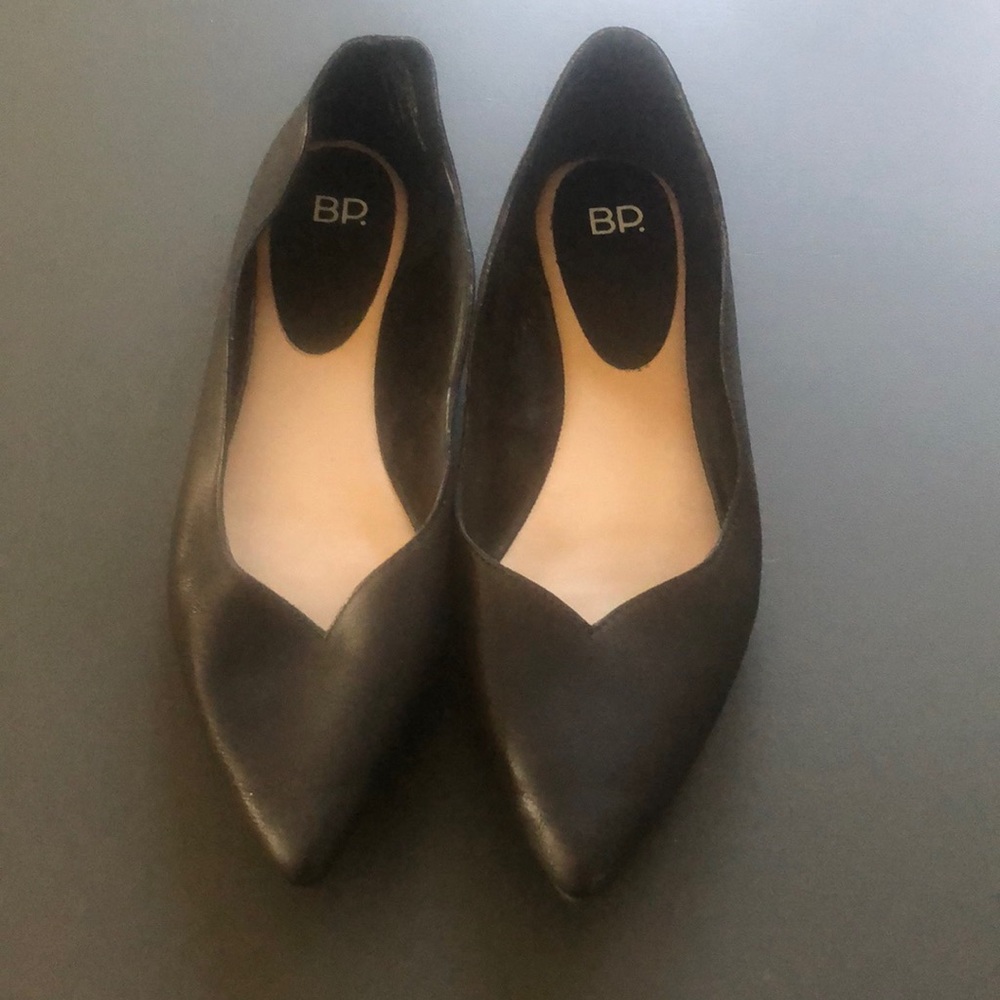 Nordstrom BP Womens Flats. Black. Size 11. Worn once.